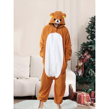 Ανδρικά παντελόνια ύπνου, Cartoon στυλ, Half Fleece ύφασμα, Βαμβάκι ως βάση, Άνοιξη 2025