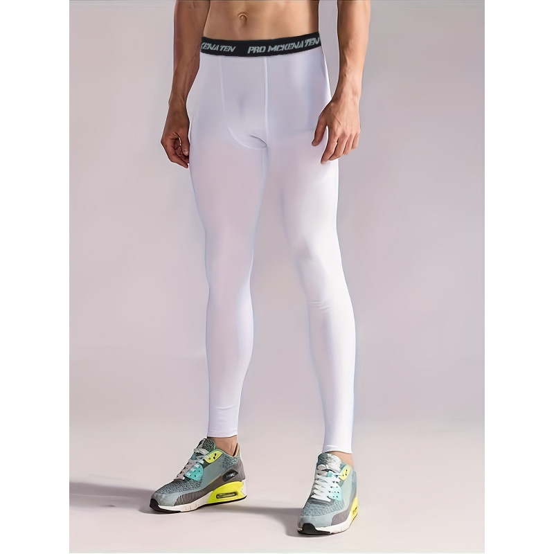 Vīriešu kompresijas bāzes bikses ar flīsa oderi – augsta elastība; galvenais audums: augsta elastība; oderējs: 94% poliesters, 6% elastāns