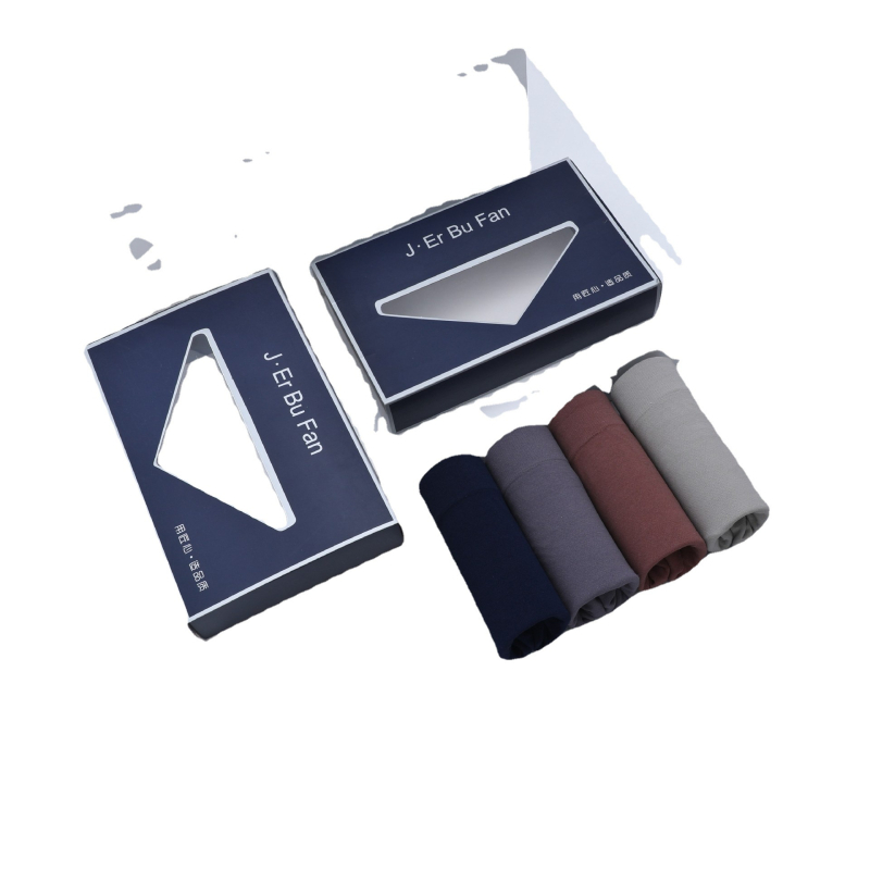 Boxeri bărbați talie medie, respirabili, amestec din bumbac jacquard; căptușeală la zona inghinală: bumbac 95%