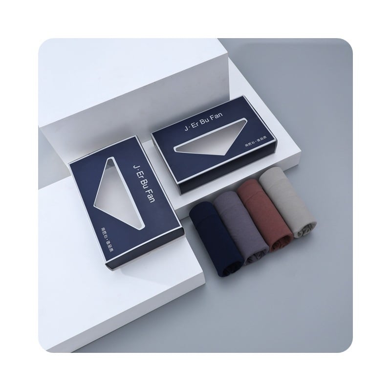 Boxeri bărbați talie medie, respirabili, amestec din bumbac jacquard; căptușeală la zona inghinală: bumbac 95%