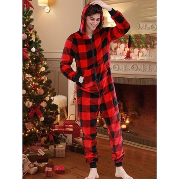 Guļammaisu bikses, puse fleece audums, kokvilna, režģa raksts, 2025. gada pavasara izlaidums