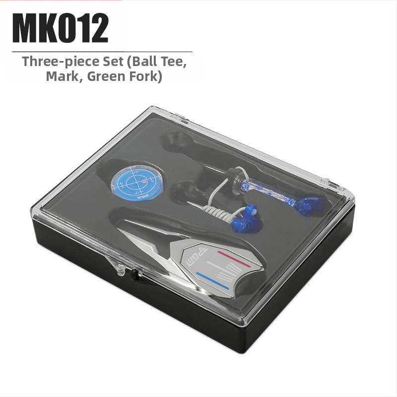 PGM golfa aksesuāru komplekts: cepures klips, magnētisks bumbas marķieris, tee un divot atjaunošanas līdzeklis – dāvanu kastīte