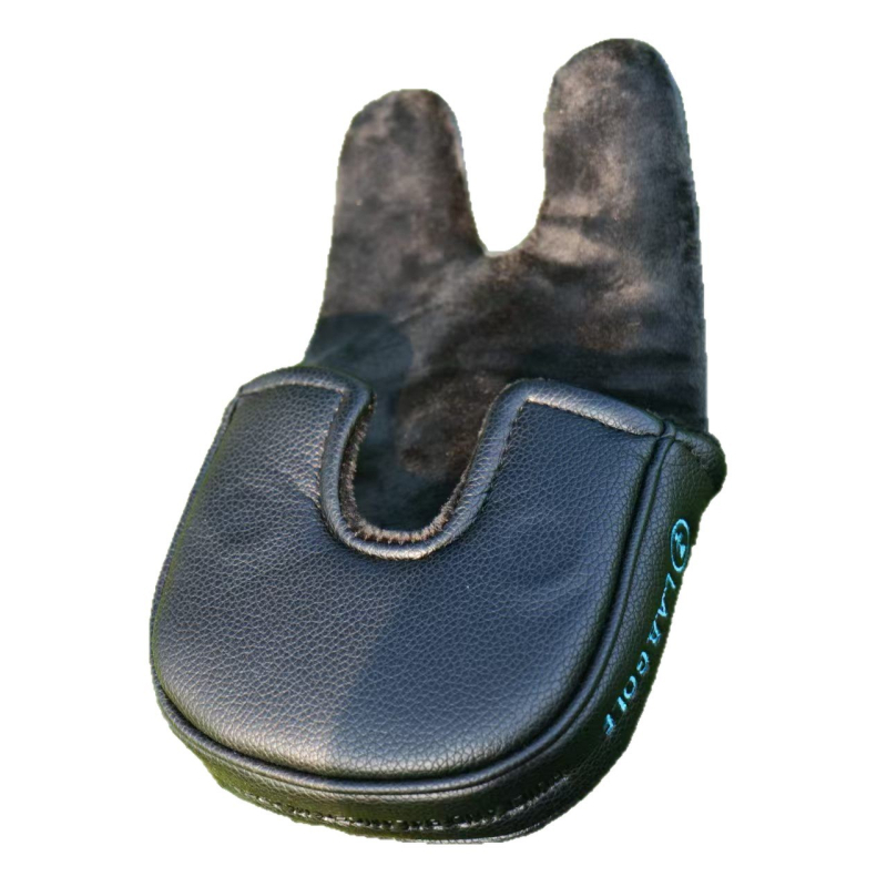 Protecție din piele pentru crosa de golf și căruciorul de golf – set semicerc de protecție cu capac magnetic, A20