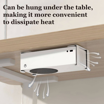 Cat Paw Xbox Series S μεταλλικό στήριγμα τοίχου/γραφείου με 2 θέσεις για χειριστήρια