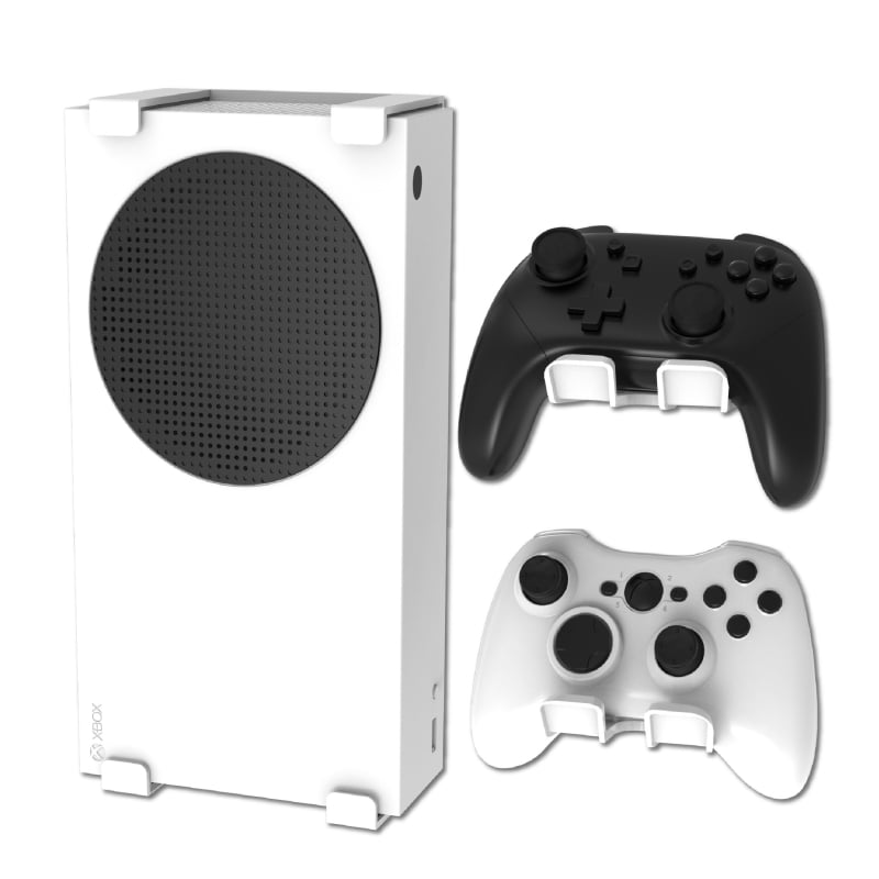Cat Paw Xbox Series S metāla sienas/galda stiprinājums ar 2 kontrolieru turētājiem