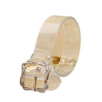 Γυναικές ζωνή PU, Vintage τετράγωνη αγκράφα από κράμα, Κορεαϊκό στυλ, Πλάτος 2-4 εκ, Κλείσιμο με ακίδα