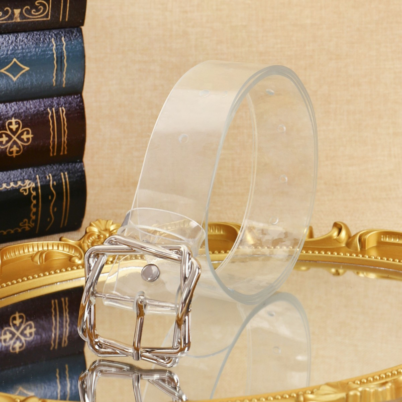 Moterų PU odinis diržas, Vintage stačiakampė sagtis iš lydinio, Korėjos stilius, Plotis 2-4 cm, Segtuko smeigė