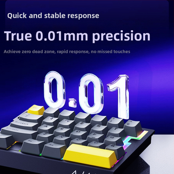 Ajazz AK029 Μηχανικό Πληκτρολόγιο για Μία Χέρι, Διακόπτης Μπλέ, RGB Φωτισμός, 29 Κουμπιά, Hot-Swappable