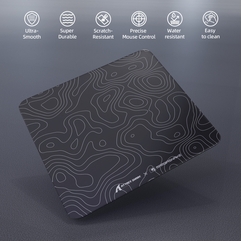 CM05 Liels stikla peles paliktnis spēlēm – stikla virsma, Esports stils