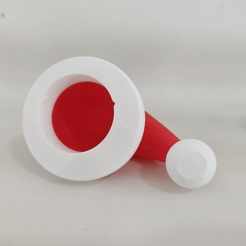 Κάλυμμα ρυμούλκας σε σχήμα Χριστουγεννιάτικης καπέλας, PLA, 3D εκτύπωση, Ευρωπαϊκό στυλ – Μοντέλο XG25091702