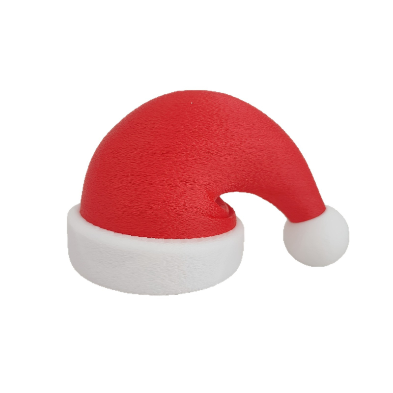 Κάλυμμα ρυμούλκας σε σχήμα Χριστουγεννιάτικης καπέλας, PLA, 3D εκτύπωση, Ευρωπαϊκό στυλ – Μοντέλο XG25091702