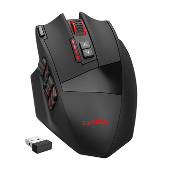 X33 optička gaming miša, dvostruki način (žični i bežični), USB, 16000 DPI, 9 tipki