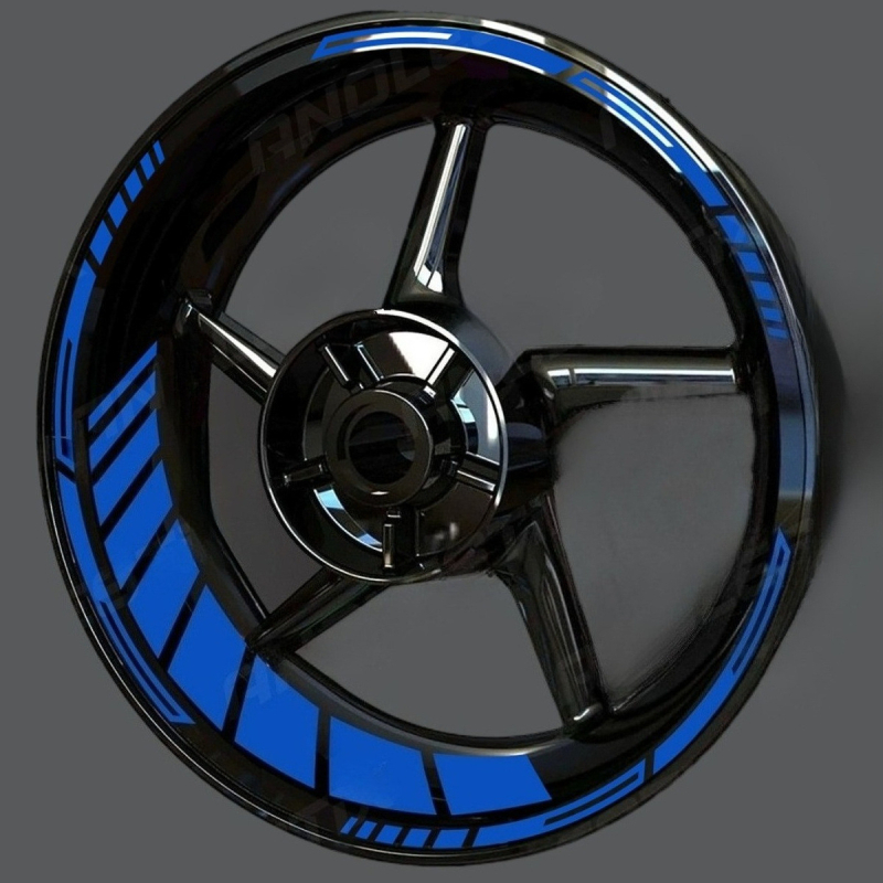 Sticker PVC reflectorizant pentru butucul roții motocicletei – imprimat, stil drăguț