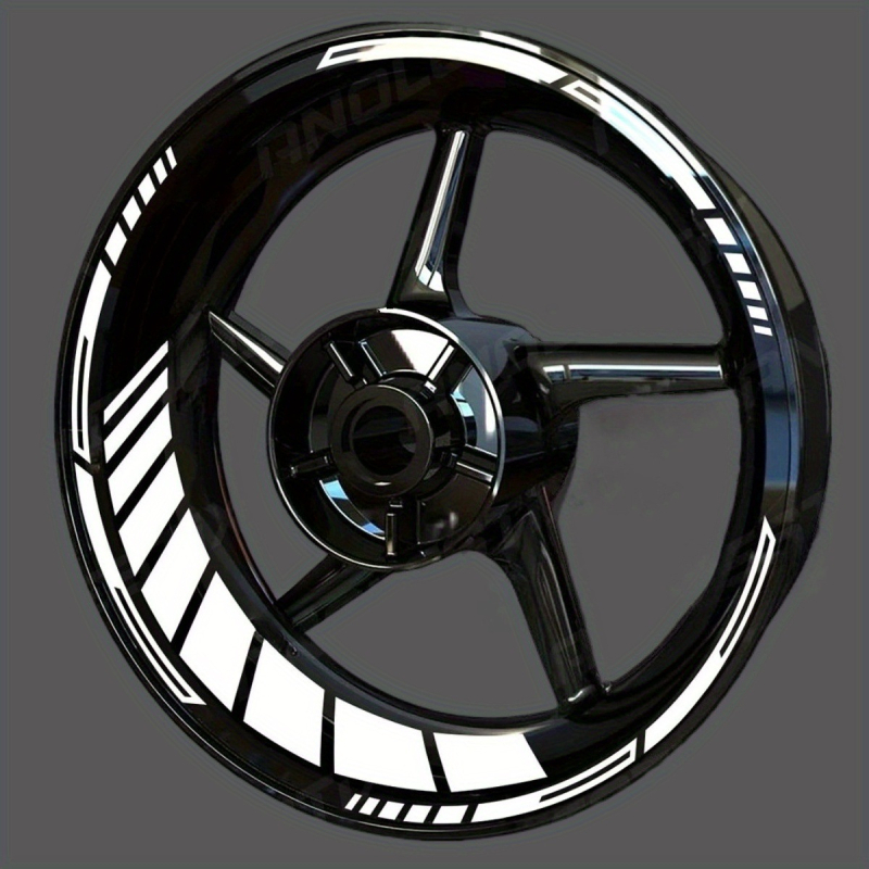 Sticker PVC reflectorizant pentru butucul roții motocicletei – imprimat, stil drăguț
