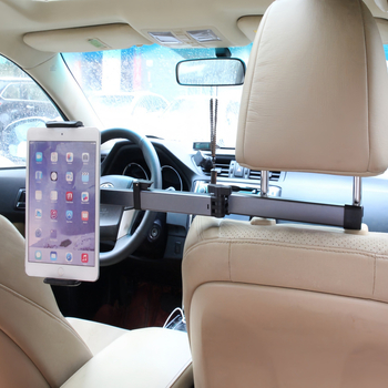 Roman dragon L013+M012 Suport pentru tabletă pentru capul din spate al mașinii, rabatabil, braț retractabil din aliaj de aluminiu, uz general