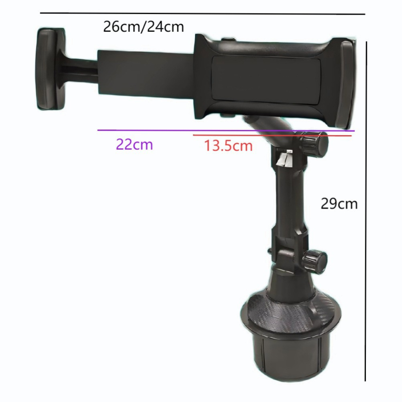 Suport auto universal pentru cupă, navigație, telefon și tabletă – ABS (Brand: Universal; Model: 987A; Stil: Universal)