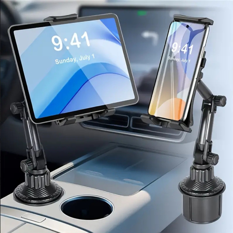 Suport auto universal pentru cupă, navigație, telefon și tabletă – ABS (Brand: Universal; Model: 987A; Stil: Universal)