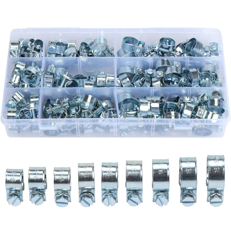 Galvanizirana spona za crijevo, za vodovodne, automobilske i uljne cijevi, marka Weijie