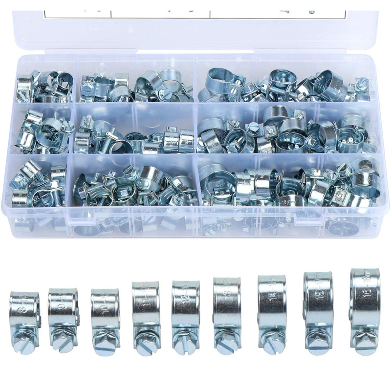 Galvanizirana spona za crijevo, za vodovodne, automobilske i uljne cijevi, marka Weijie