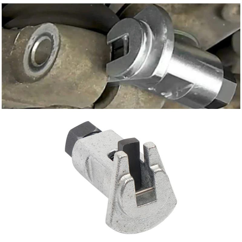 Kugel locītavas atdalītājs zem lejas atbalsta – universāls demontāžas instruments ar vibrāciju slāpēšanas ekspanderu (Mina TL-1040)