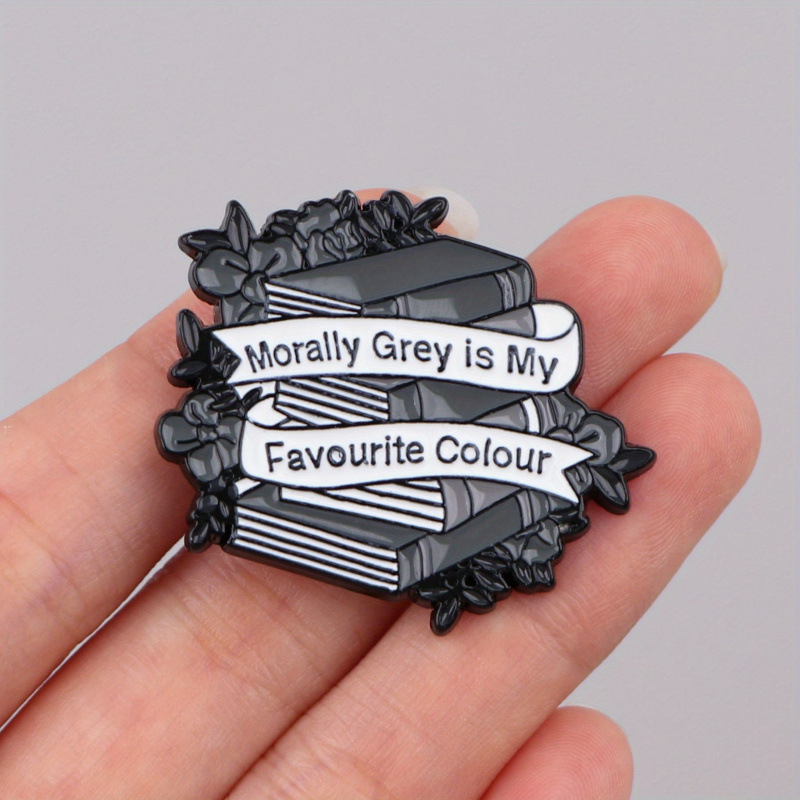 Broșă cu design desen animat Lovers Letter, pene și floare; aliaj de zinc; model jd601099713228043; iarna 2025; cadou