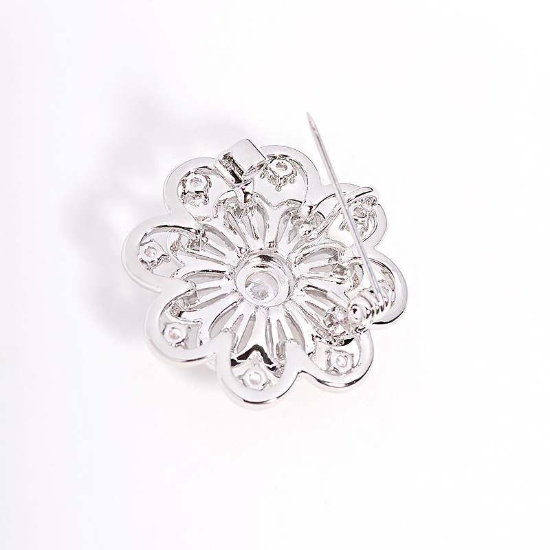 Segė – gėlių formos, varis, elektroplakavimas, elegantiškas moteriškas stilius, dekoracija ir dovana