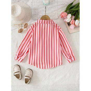 Gyerekeknek JK-stílusú hosszú ujjú Lyocell felső 3–8 éveseknek