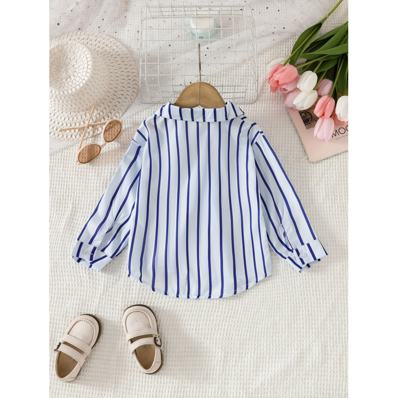 Gyerekeknek JK-stílusú hosszú ujjú Lyocell felső 3–8 éveseknek