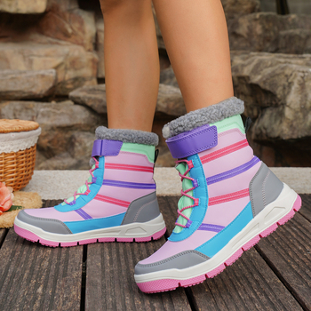 Παιδικά μποτάκια μέχρι τον αστράγαλο — Αθλητικό στυλ, Συνθετικό δέρμα, Ηλικίες 7–16 ετών