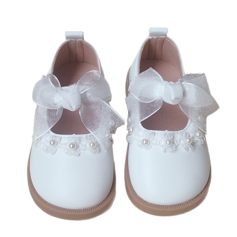 Pantofi Prințesă pentru Fete (partea superioară PU; talpă din cauciuc; închidere cu Velcro; căptușeală din piele artificială; stil coreean)