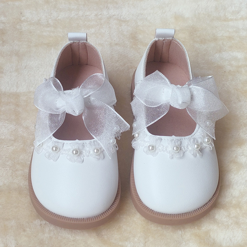 Pantofi Prințesă pentru Fete (partea superioară PU; talpă din cauciuc; închidere cu Velcro; căptușeală din piele artificială; stil coreean)