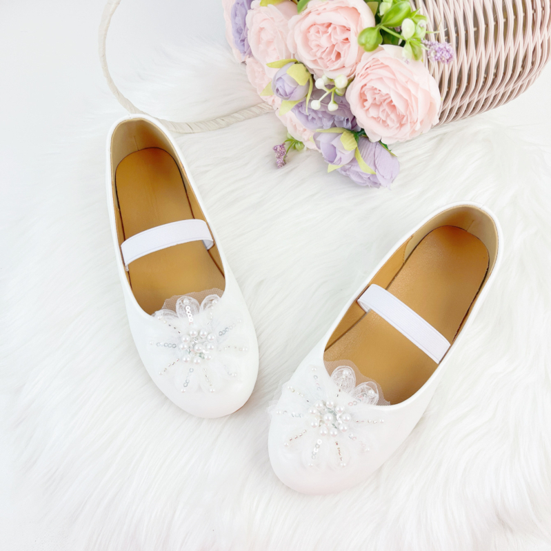 Dječje baletne cipele od umjetne kože – stil princeze, za dob 4–16 godina