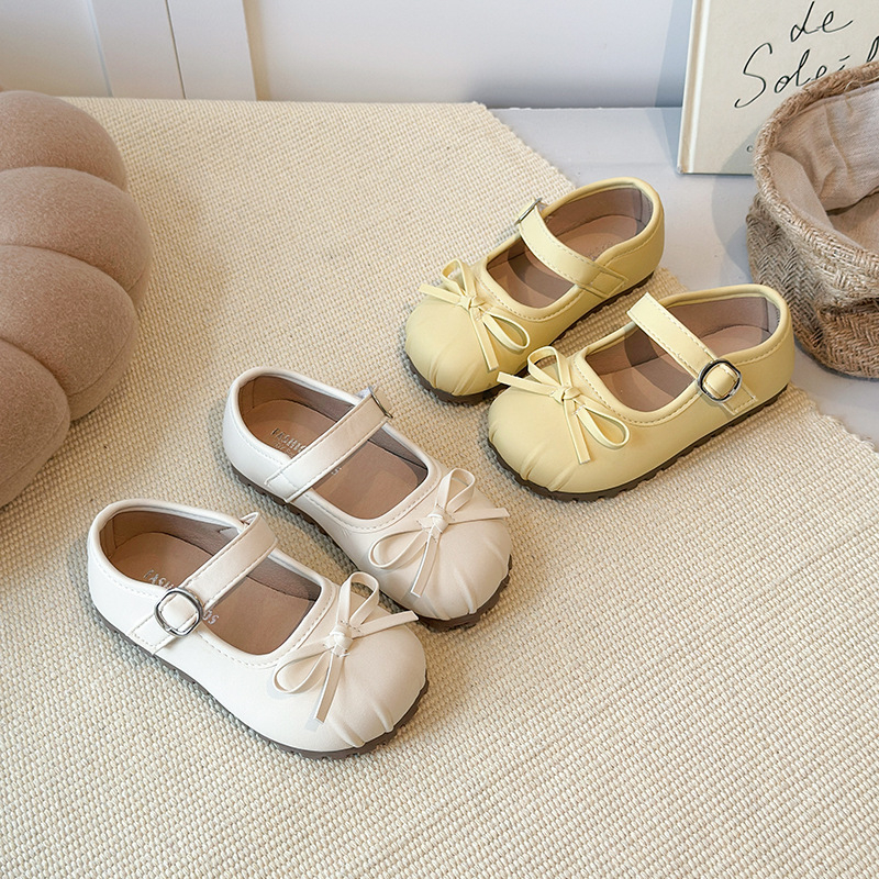 Mergaitei princesės bateliai iš mikropluošto viršaus, Velcro užsegimas, gumos padas, žemas profilis, PU įdėklas (4–16 metų)