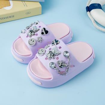 Παιδικές EVA παντόφλες με σχέδιο καρτούν, για αγόρια και κορίτσια, με άνω μέρος και σόλα από EVA, γρήγορο στέγνωμα και αντιολισθητικές.