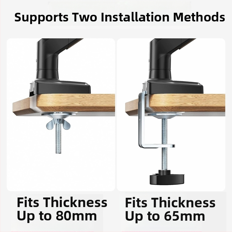 Expassion Алуминиев настолен мониторен лост, модел PSMA03, тип таблица, скоба