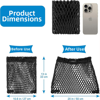 Joybi poliestera pakaramā soma bērnu ratiņiem — liela ietilpība, saliekama, pārnēsājams režģveida uzglabāšanas organizētājs (D101111)