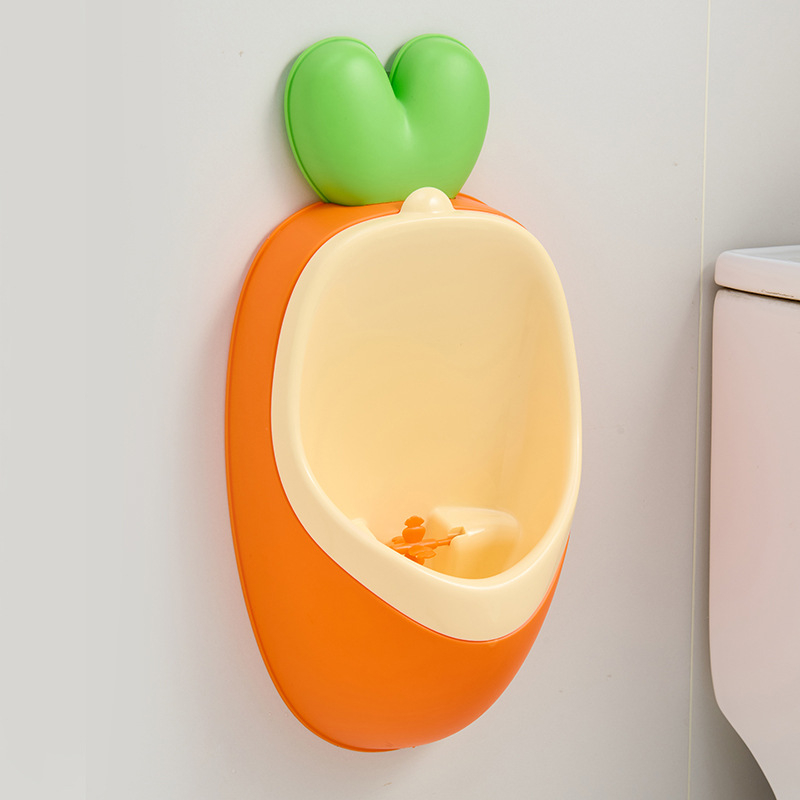 Bērnu pisoārs zēniem, sienas montēts, no videi draudzīga PP materiāla, piemērots vecumam 0–8 gadi