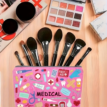 Πολυχρηστική θήκη αποθήκευσης με θήκη ακουστικών και θήκη νομισμάτων, φορητή τσάντα καλλυντικών, 40 g