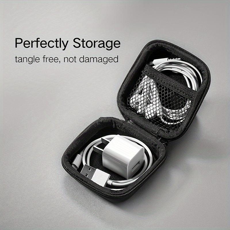 Carcasă pentru accesorii electronice, material PU, rezistentă la șocuri, pentru călătorii casual, stil: femeie matură, Nr produs lz1730195031768863571