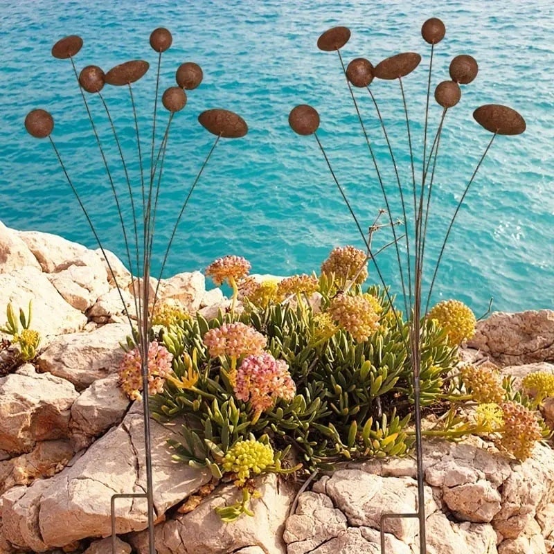 Δυναμική μεταλλική ταμπέλα κήπου για λουλούδια, 996T557, για οικία, κήπο και γραφείο