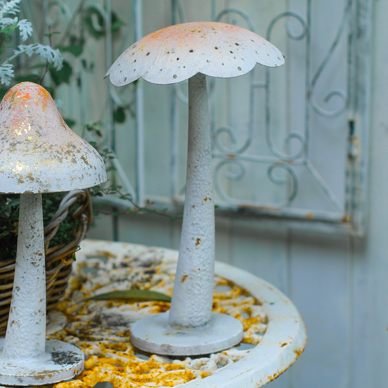 Dzelzs mākslas sēnes ornaments dārzam un pagalmam – ainavu skulptūra, 0,45 kg