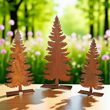 Ziemassvētku eglītes karājošu rotājumu komplekts (3 gab.) - dzelzs, Amerikas lauku stils, daļēji roku darbs daļēji mehāniska izstrāde