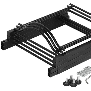 Ράφι νερού με τρεις κάδους, αποσπώμενο δοχείο πόσιμου νερού, κάθετος σχεδιασμός βάσης, χάλυβας άνθρακα, 3 επίπεδα, πολλαπλών χρήσεων