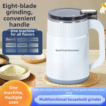 Οικιακός μύλος για υγρή και ξηρή άλεση, με ανοξείδωτο κάδο, 5 λεπίδες, έως 10.000 rpm, 110–240 V