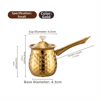 Κύπελλο latte art από ανοξείδωτο ατσάλι με μακριά λαβή και μυτερό στόμιο, πολυτελής στυλ, 220 g, δυνατότητα προσαρμογής