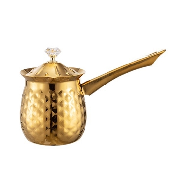 Κύπελλο latte art από ανοξείδωτο ατσάλι με μακριά λαβή και μυτερό στόμιο, πολυτελής στυλ, 220 g, δυνατότητα προσαρμογής