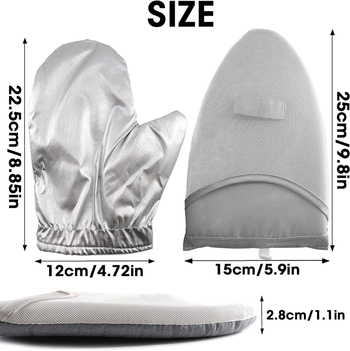 Γάντια μονωτικά για σιδέρωμα, αντι-κάψιμο, πολυεστέρας, μοντέλο GJ-YTST-001