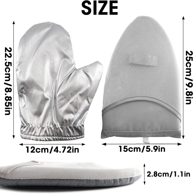 Γάντια μονωτικά για σιδέρωμα, αντι-κάψιμο, πολυεστέρας, μοντέλο GJ-YTST-001