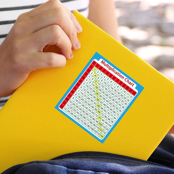 Αυτοκόλλητα πίνακα πολλαπλασιασμού - αυτοκόλλητα για θρανίο, μαθητές δημοτικού και γυμνασίου, μοντέρνο μινιμαλιστικό σχέδιο, εκπαιδευτικά βοηθήματα διδασκαλίας