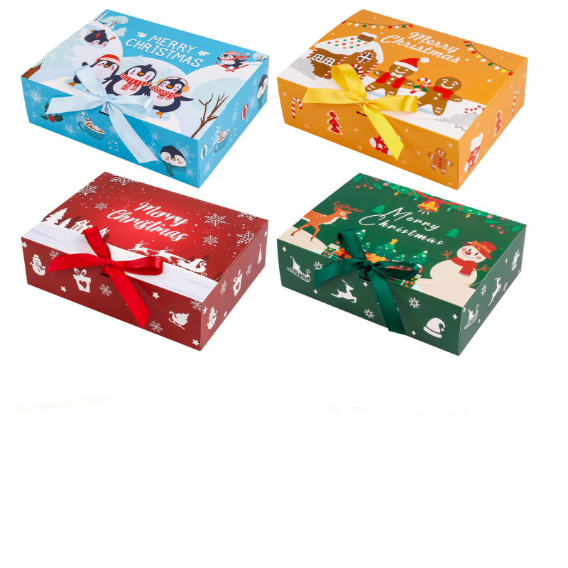 Αναδιπλούμενο κουτί δώρου από χαρτί, 350 gsm, Εκτύπωση και Δίπλωση, Βάρος 60 g, SD-014